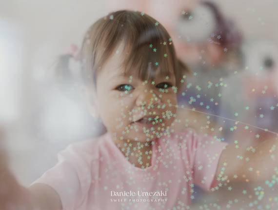 infantil de Ensaio de 2 Anos da Ayla | Tema Boo Monstros S.A