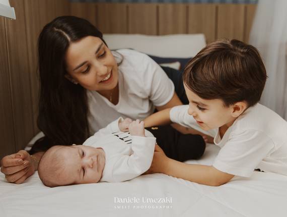 Ensaio de Família de Ensaio de Família Lifestyle em Arujá | Enrico com 2 Meses em Casa
