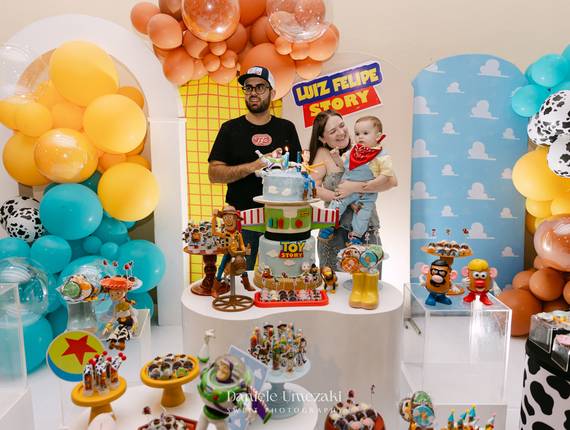 fotografia de aniversário infantil  de Fotografia de Aniversário Infantil em Salesópolis | 1 Ano do Luiz Felipe