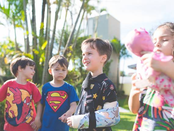 aniversário de Mateus, 5 anos