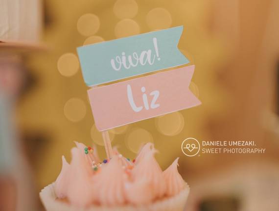 aniversário de Festa em Casa - Liz 1 aninho