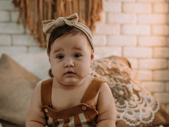 ENSAIO KIDS de Ensaio Kids - 6 meses da Maria 