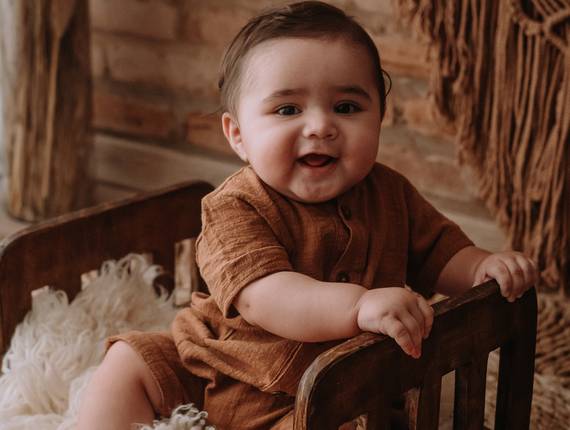 ENSAIO KIDS de ENSAIO DE 6 MESES DO LAURO 