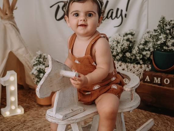 ENSAIO KIDS de Ensaio Kids da Maya - 1 aninho 