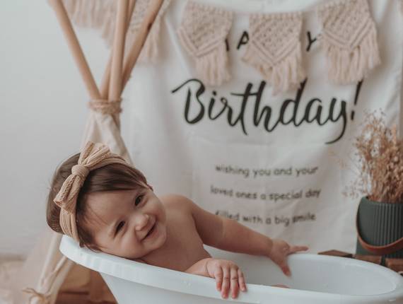 ENSAIO KIDS de Ensaio Kids de 1 aninho da Aia 