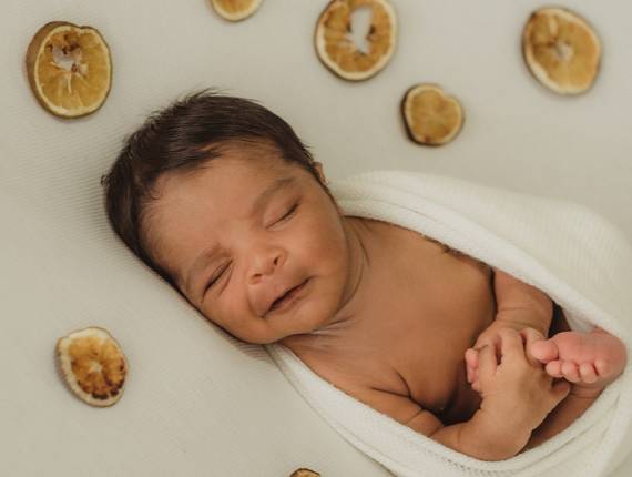 NEWBORN de Ensaio tradicional do Gael