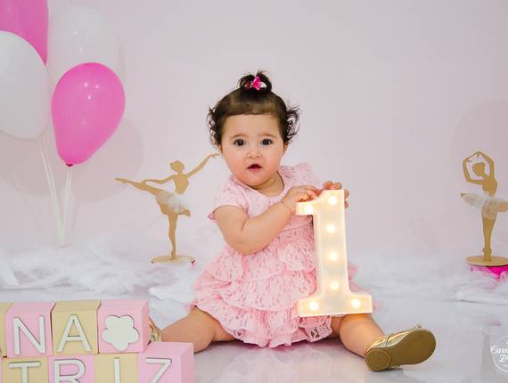 Ensaio Infantil de Smash The Cake da Ana