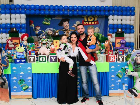 Festas infantis de Davi e Pietro 2018