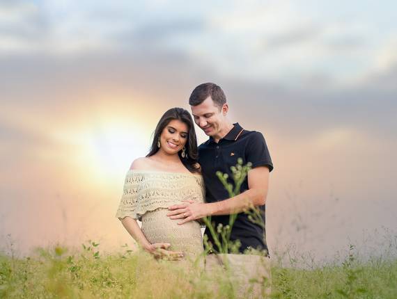 Gestante de Pricila & Romulo | À Espera de Alice