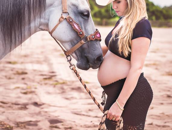 Gestante de Poliana & Julio | À Espera de Saulo