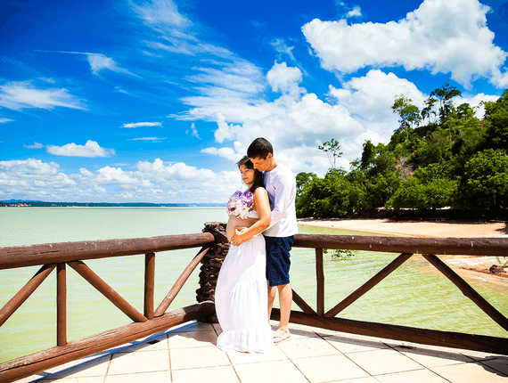 Gestante de Jennifer & Alan - À Espera de Alan