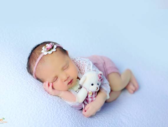 Newborn de Lívia 7 dias