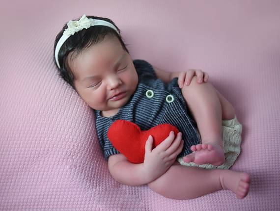 Newborn de Luiza 7 dias