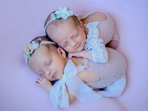 Newborn de Brenda e Lívia