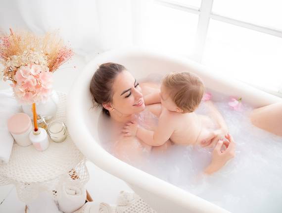 Mini-ensaios temáticos de Sessão SPA - Banho de leite