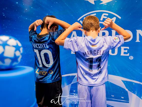 Festas Infantis de Marcello e Vicente | 7 anos {Champions League}