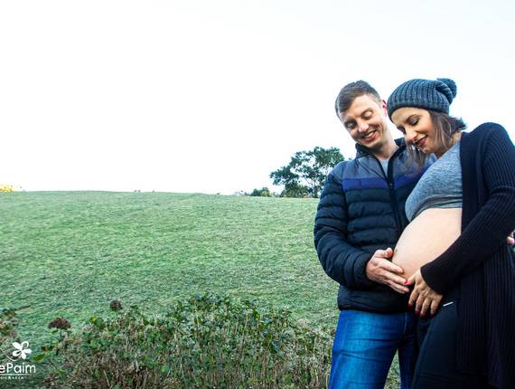 Ensaio Gestante de Ensaio Gestação-Esperando Pelo Murilo-São Bento do Sul