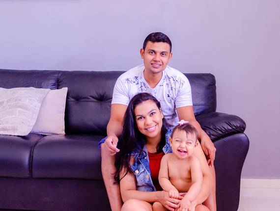 Ensaio de 1 ano de 1 aninho da Yasmim