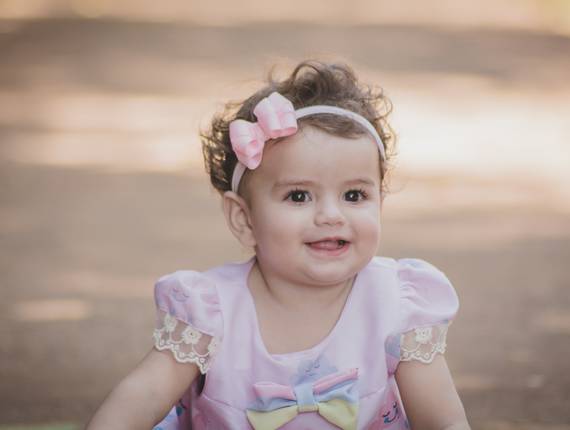 Ensaio Infantil de Valentina