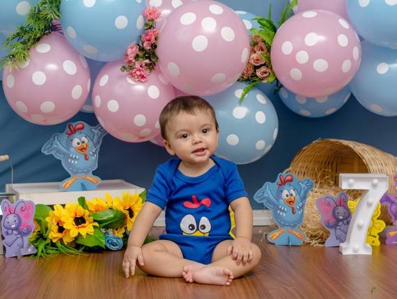 Acompanhamento de 07 meses Benjamin 