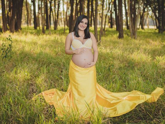 Gestante de Nanda + Thales = Ana Júlia 