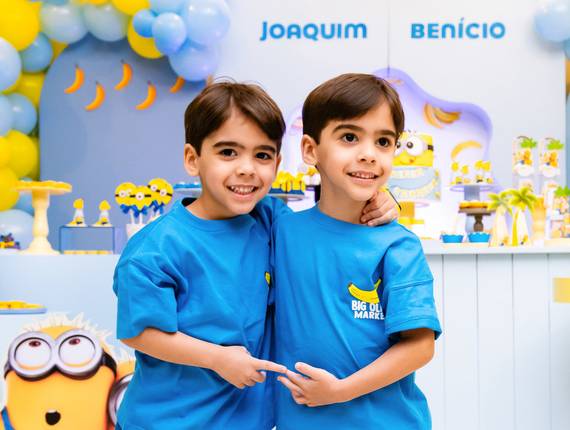 Festas Infantis de Aniversário infantil - 4 anos do Benício e Joaquim com muita diversão e surpresas