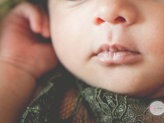 NewBorn de A chegada da Maria de Lourdes, com 8 dias!