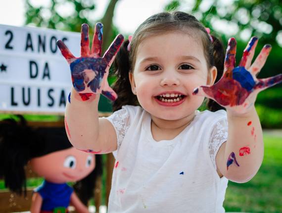 Infantil de Smash the paint da Luisa