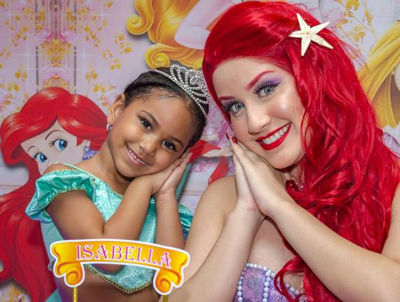 Aniversários de 5 anos da Isabella