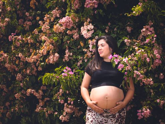 Gestante de Esperando por Francisco