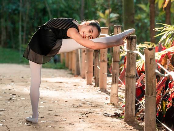 Ensaio de Maria Alice - Bailarina