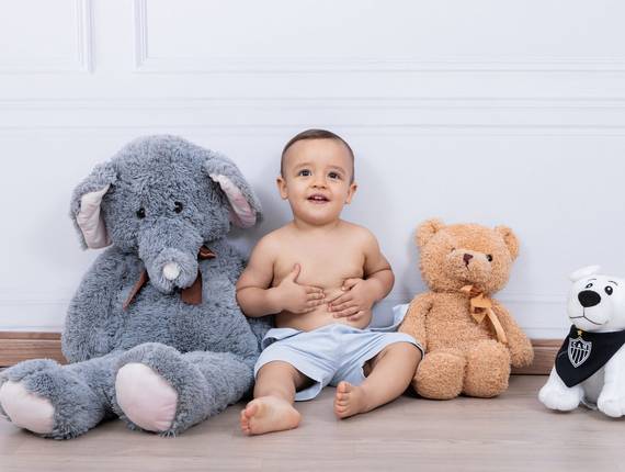 ESTÚDIO de João em Família - Ensaio Minimalista