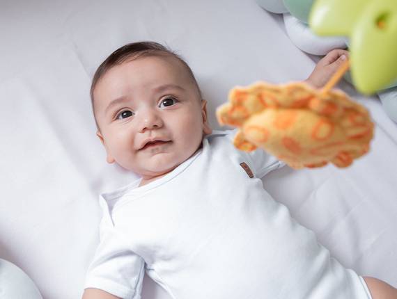 EM CASA de Gabriel - 4 meses de gostosura!