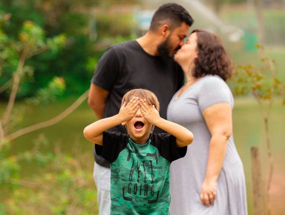 Família de Bruno, Luana e Bibito
