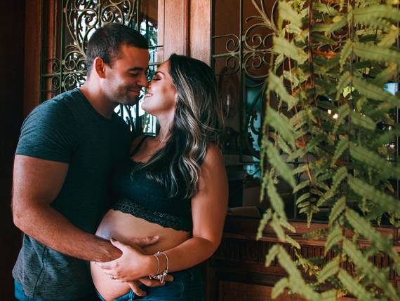 Gestante de Esperando Giovanna