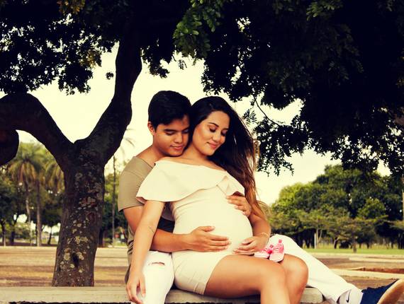 Gestante de Ensaio de Gestante - Beatriz