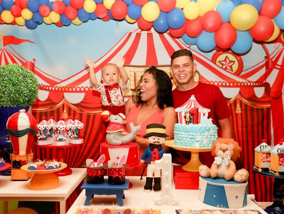 Festa Infantil de Aniversário 1 ano Davi