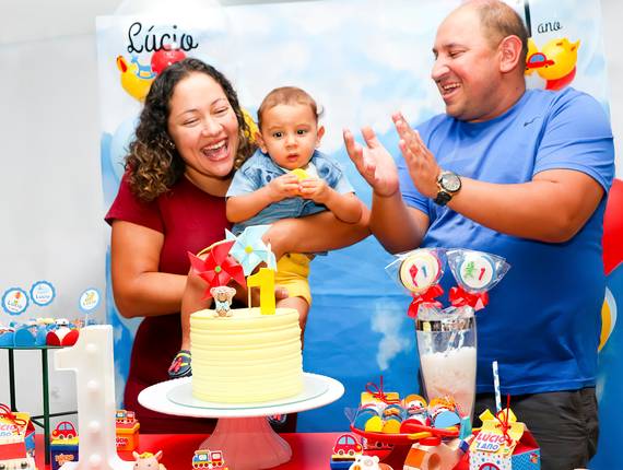 Festa Infantil de Aniversário 1 ano - Lúcio
