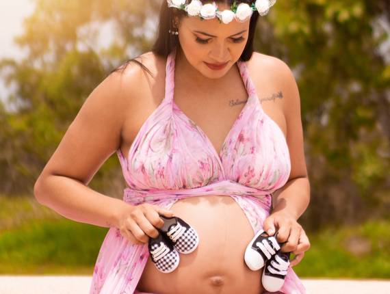 Gestante de Ensaio de Gestante - Gabriele