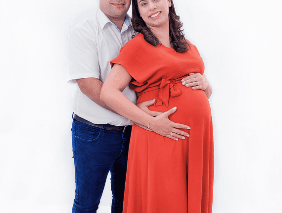 Gestante de A doce espera Eloisa