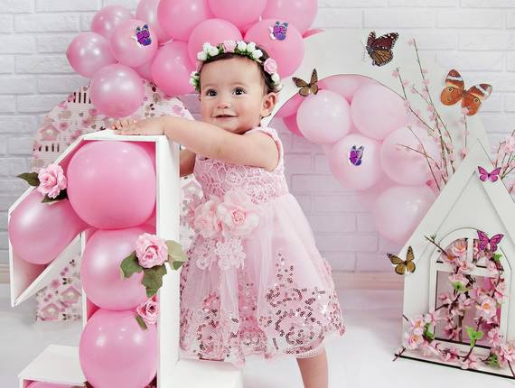 Ensaio Kids de Maria Eduarda 1 ano