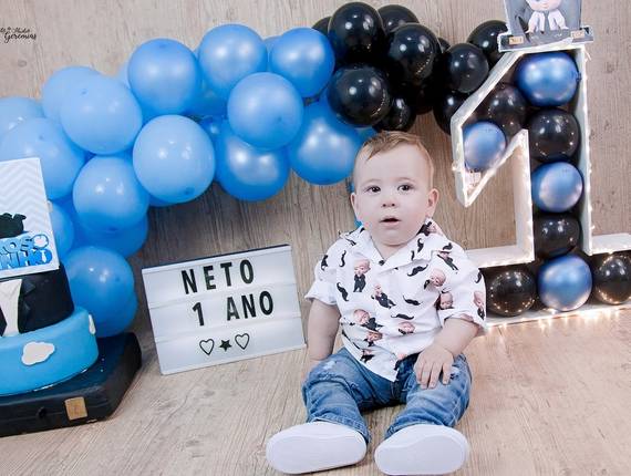 Ensaio Kids de Neto ( ensaio 1 ano)