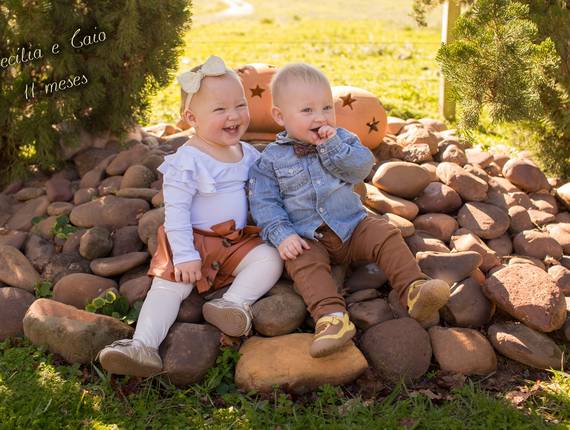 Ensaio Infantil de Caio e Cecília | Acompanhamento