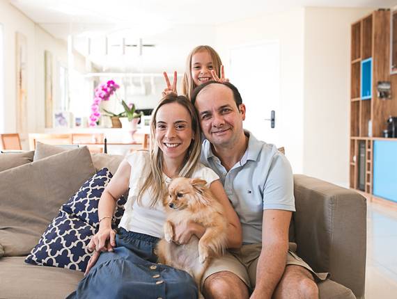 Família de Baguncinha em Família