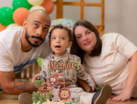 Ensaio infantil de Nicolas 2 anos