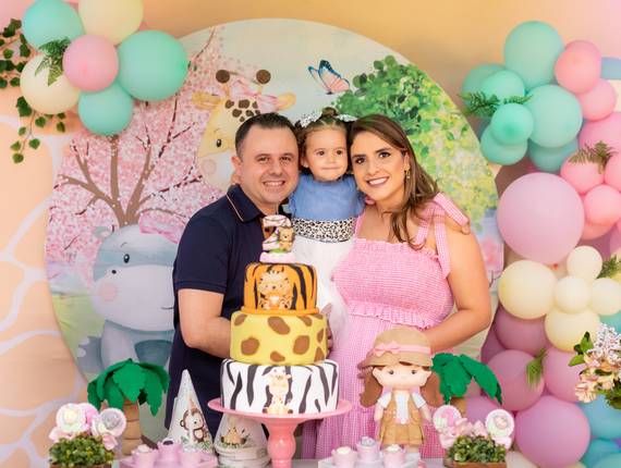 Aniversário infantil de Aniversário da Maria Flor