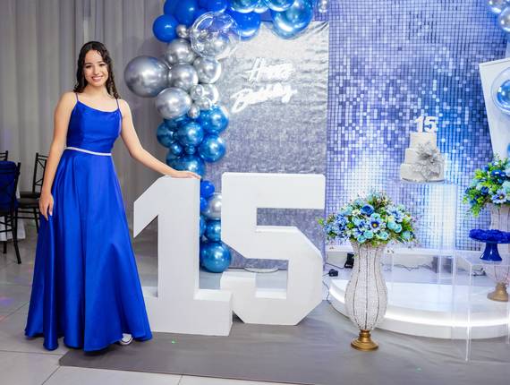 Aniversário de Debutante de 15 anos da Lê