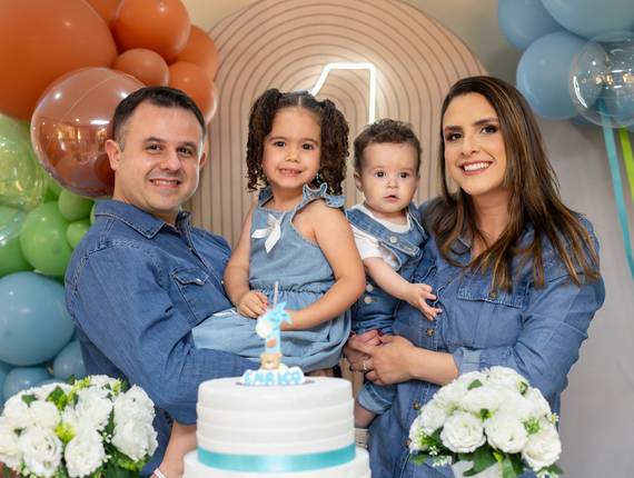 Aniversário infantil de 1 ano do Henrique