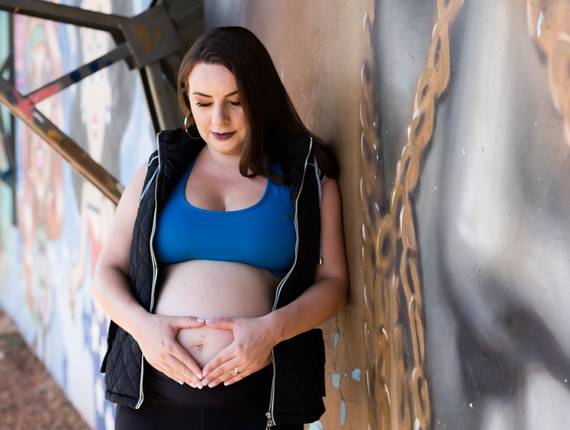 Gestante de Karina, Ledian & Nicolas