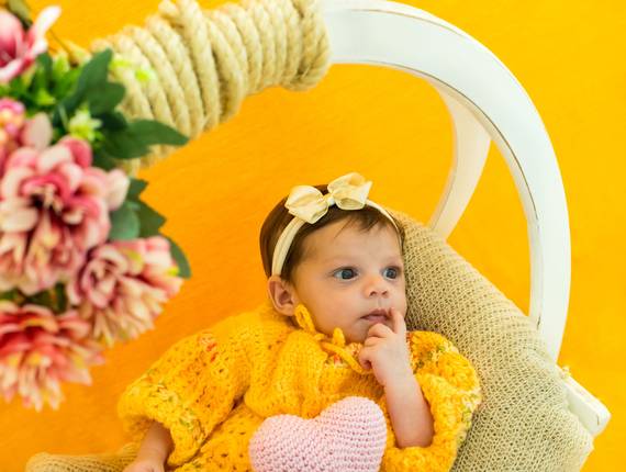 Ensaio infantil de Olívia 